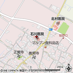 滋賀県愛知郡愛荘町蚊野1880周辺の地図