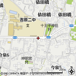 十王寺神社周辺の地図