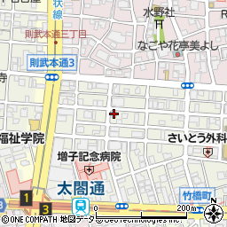 日本自動車タイヤ協会名古屋検査所周辺の地図