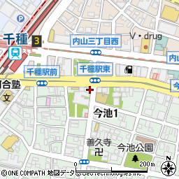 アンデンテ　千種駅前店周辺の地図