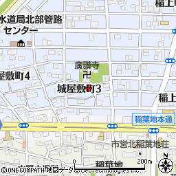 愛知県名古屋市中村区城屋敷町3丁目43周辺の地図