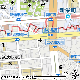 有限会社あさひ不動産　法人専門部周辺の地図