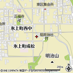 兵庫県丹波市氷上町西中209周辺の地図