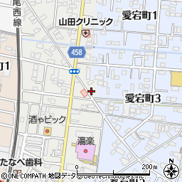 愛知県津島市西愛宕町2丁目178周辺の地図