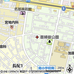 愛知県長久手市喜婦嶽1505周辺の地図