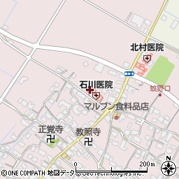 滋賀県愛知郡愛荘町蚊野1882周辺の地図