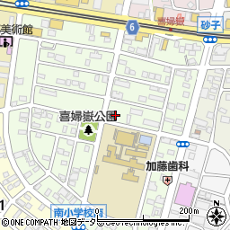 愛知県長久手市喜婦嶽619周辺の地図