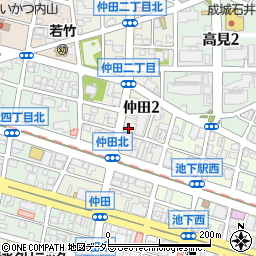 杉浦時計店周辺の地図