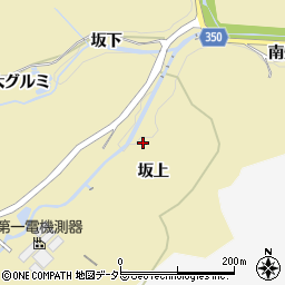 愛知県豊田市田茂平町坂上周辺の地図