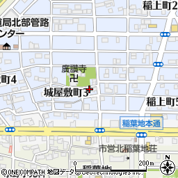 愛知県名古屋市中村区城屋敷町3丁目44周辺の地図