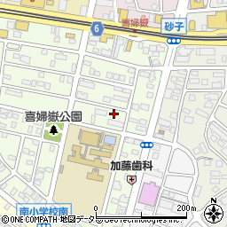 愛知県長久手市喜婦嶽605周辺の地図