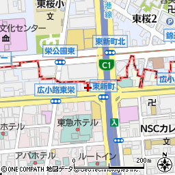 名古屋東新町郵便局周辺の地図