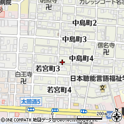 愛知県名古屋市中村区中島町4丁目35周辺の地図