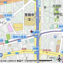 ヤマヨ川魚店周辺の地図