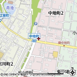 神田塾津島西校周辺の地図