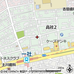 まる誠本店周辺の地図