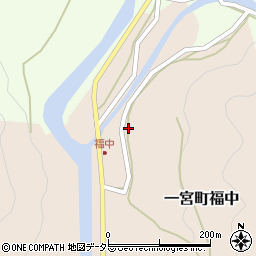 兵庫県宍粟市一宮町福中319周辺の地図
