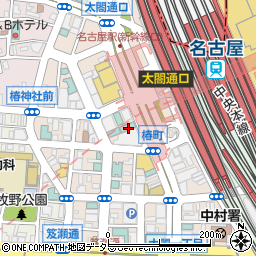 吉野家 名駅太閤通口店周辺の地図