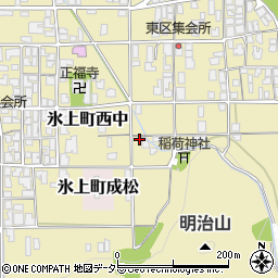 兵庫県丹波市氷上町西中204周辺の地図