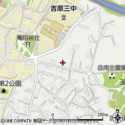 竹採公園駐車場周辺の地図