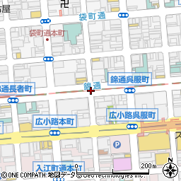 錦通七間町周辺の地図