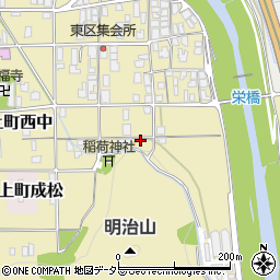 兵庫県丹波市氷上町西中217周辺の地図