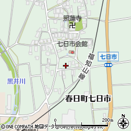 兵庫県丹波市春日町七日市331周辺の地図