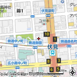 若築建設株式会社　名古屋支店営業部周辺の地図