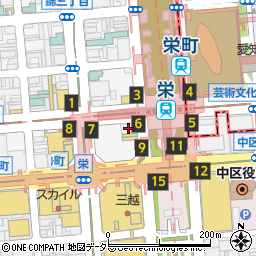 ソフトバンク名古屋周辺の地図
