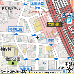 駅西ラーメン周辺の地図