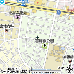 愛知県長久手市喜婦嶽1717周辺の地図