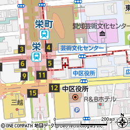 三菱倉庫株式会社　名古屋支店事務所・不動産事業課周辺の地図