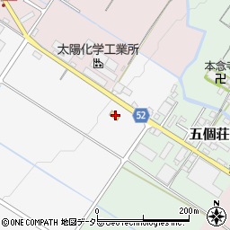 滋賀県東近江市五個荘日吉町14周辺の地図