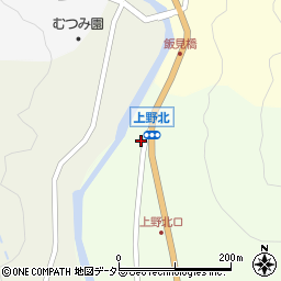 兵庫県宍粟市波賀町上野913周辺の地図
