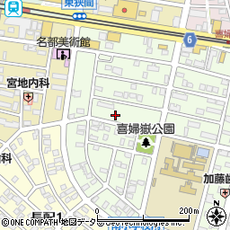 愛知県長久手市喜婦嶽1720周辺の地図