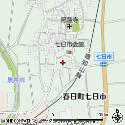 兵庫県丹波市春日町七日市335周辺の地図