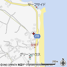 神奈川県三浦市南下浦町金田3周辺の地図