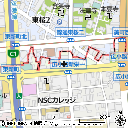 東進産業株式会社　名古屋支店周辺の地図