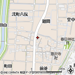 愛知県あま市七宝町下田廻間56周辺の地図