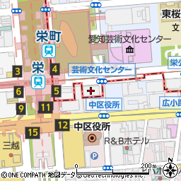 マキチエ株式会社　名古屋店周辺の地図