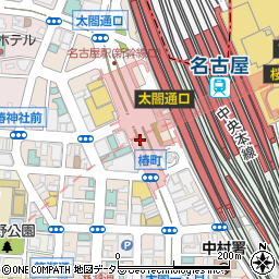 愛知県名古屋市中村区椿町7周辺の地図