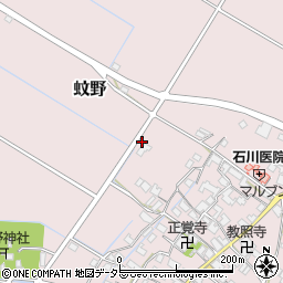 滋賀県愛知郡愛荘町蚊野2759周辺の地図