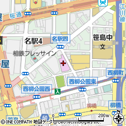 名古屋歯科　名古屋駅院周辺の地図