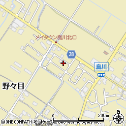 滋賀県愛知郡愛荘町島川1385周辺の地図