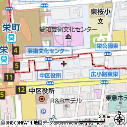 名古屋ＹＷＣＡ　ビッグスペース周辺の地図