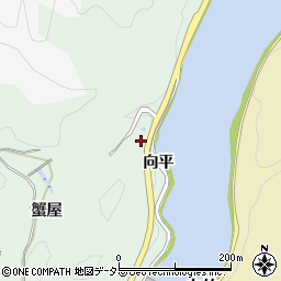 愛知県豊田市藤沢町向平周辺の地図