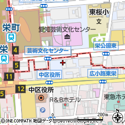 名古屋ＹＷＣＡ（公益財団法人）　ウィメンズ・カウンセリング周辺の地図