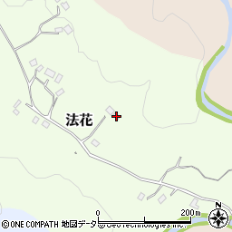 千葉県勝浦市法花86周辺の地図