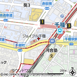 中部地質調査業協会周辺の地図