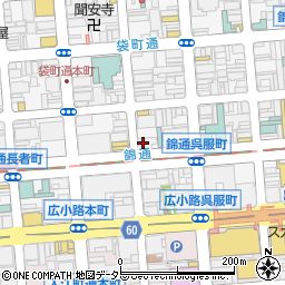 韓流居酒屋 RED酒場周辺の地図